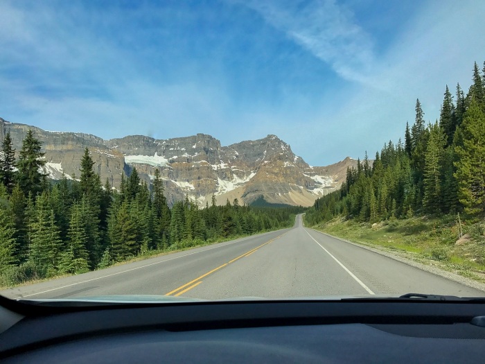 Lonely road to Jasper