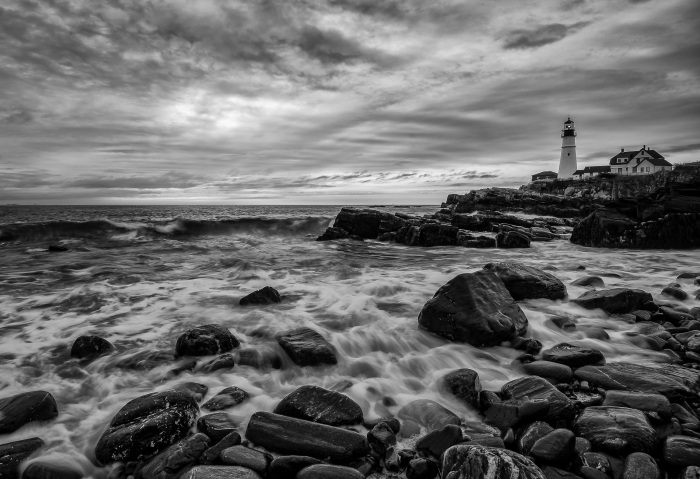 Maine coastline