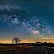 Country Road Milky Way