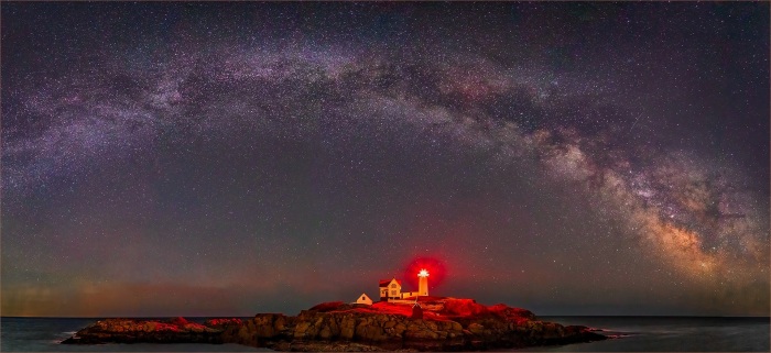 Rick Tyrseck, Milky Way Over Nubble