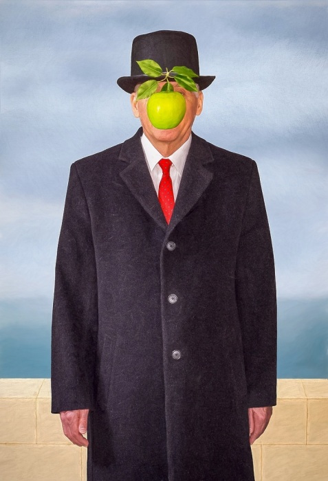 Rhonda Cullens, Son of Man, Rene Magritte, 1964