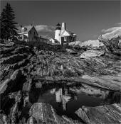 Reflecting on Pemaquid Lighthouse