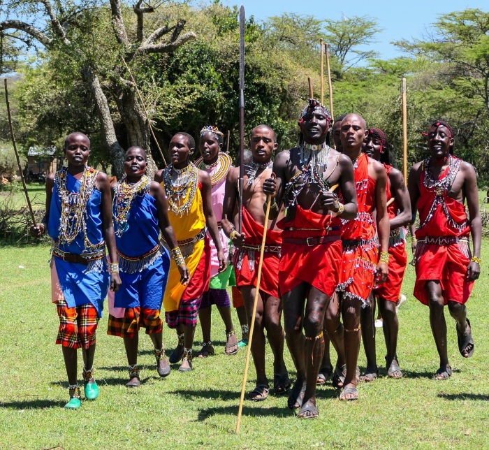  Maasai Tribe Ritual Dance