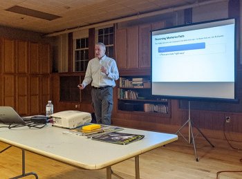 Chane presents at Bridgeport Camera Club