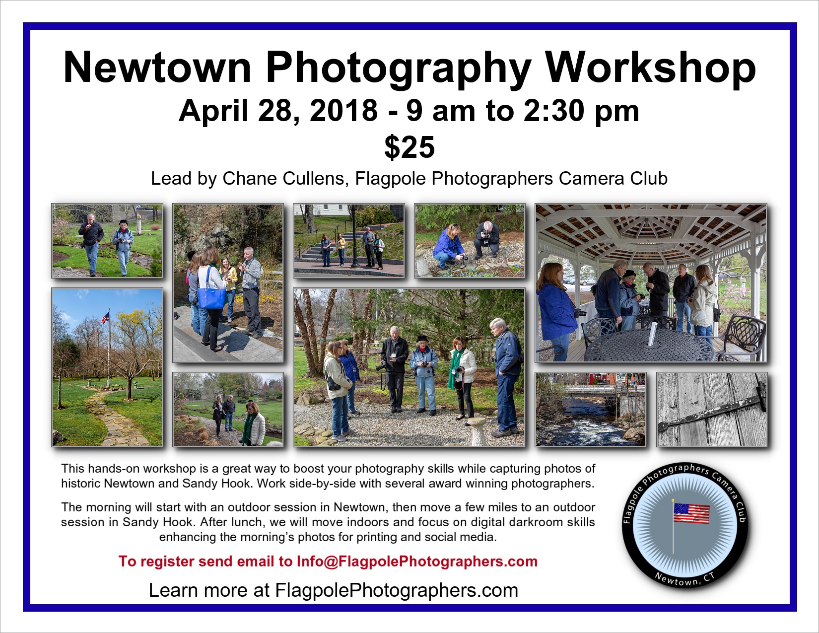 Canceled Due to COVID19 – Newtown Photography Workshop