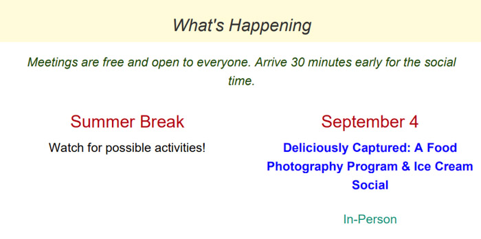 June 2025 – Flagpole Photographers Newsletter